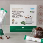Атоми кофе без сахара (с добавлением стевии) atomi kofe bez sahara